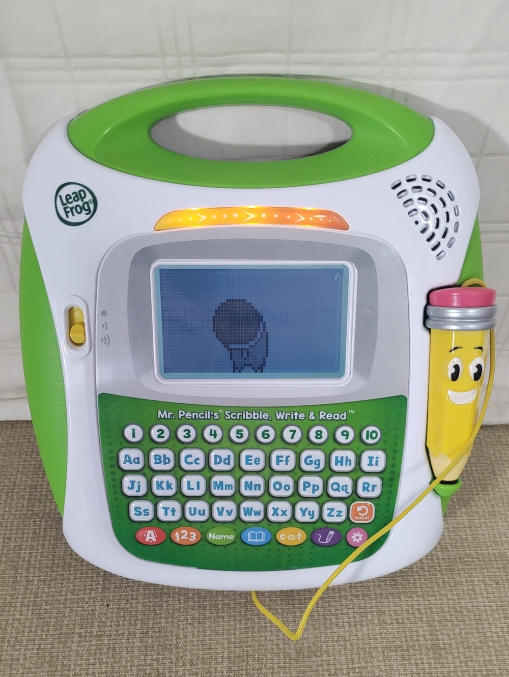 LeapFrog Mr. Pencils Scribble Write & Read Interactive Learning Toy Tested